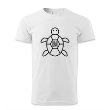 polofun.hu QR kódos teknős férfi póló