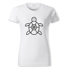 polofun.hu QR kódos teknős női póló