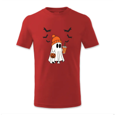 polofun.hu Szellem, denevér, üdítő, kosár, Halloween gyerek póló