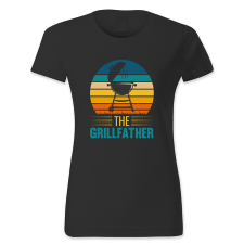 polofun.hu The Grillfather, retró női póló