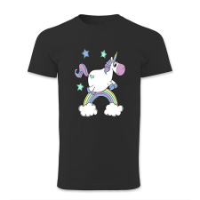 polofun.hu Ugró dagi unikornis férfi póló