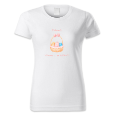 polofun.hu Várom a locsolókat, Hanna, Húsvét női póló