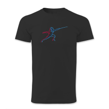 polofun.hu Vívás, graffiti férfi póló