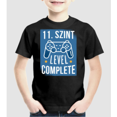 Pólómánia 11. szint level completed - Uniszex Gyerek Póló