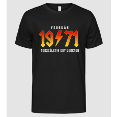 Pólómánia 1971 02-FEBRUÁR - Férfi Alap póló