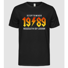 Pólómánia 1989-09-SZEPTEMBER - Férfi Alap póló