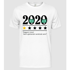 Pólómánia 2020 maszkos értékelés - nagyon rossz - Férfi Alap póló