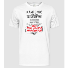 Pólómánia 3 oldalam van - kamionos - Férfi Alap póló