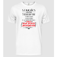 Pólómánia 3 oldalam van - szakács - Férfi Alap póló