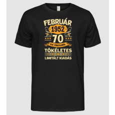 Pólómánia 70 éve töretlenül tökéletes_február - Férfi Alap póló