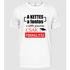 Pólómánia A kettes a fontos... - Férfi Alap póló férfi póló