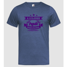 Pólómánia A legjobb papák - Augusztus - Férfi Heather Póló