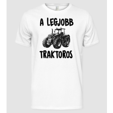 Pólómánia A legjobb traktoros - Férfi Alap póló férfi póló