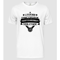 Pólómánia A legjobb traktorosok szeptemberben születnek - Férfi Alap póló