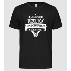 Pólómánia A legjobb tűzoltók októberben születnek - Férfi Alap póló