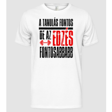 Pólómánia A tanulás fontos - Férfi Alap póló