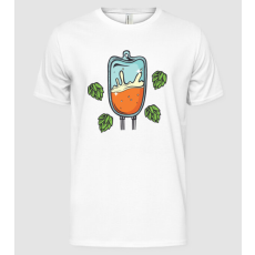 Pólómánia A vércsoportom IPA - Férfi Alap póló