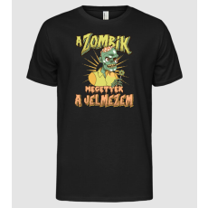 Pólómánia A zombik megették a jelmezem - Férfi Alap póló