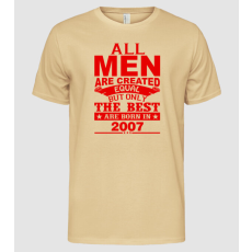 Pólómánia All men are created - 2007 - Férfi Alap póló