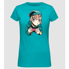 Pólómánia Anime Gamer Lány - Női Alap póló női póló