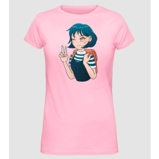 Pólómánia Anime Lány - Női Alap póló