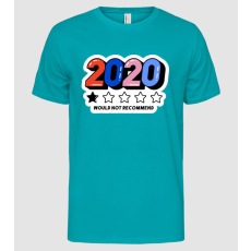 Pólómánia Anti 2020 would not recommend - Férfi Alap póló