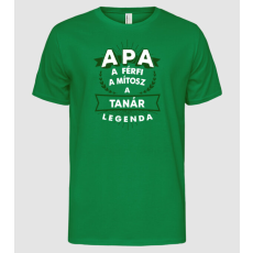 Pólómánia APA a férfi a mítosz a legenda...TANÁR - Férfi Alap póló