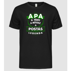 Pólómánia APA a férfi a mítosz a POSTÁS a legenda - Férfi Alap póló