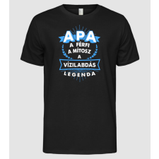 Pólómánia Apa a férfi a mítosz a sportlegenda VIZILABDÁS - Férfi Alap póló férfi póló