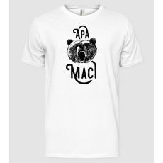 Pólómánia Apa maci - Férfi Alap póló