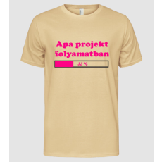 Pólómánia Apa projekt folyamatban - Férfi Alap póló