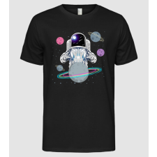 Pólómánia Astronaut planets - Férfi Alap póló férfi póló