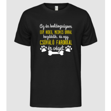 Pólómánia Az én boldogságom - Férfi Alap póló férfi póló