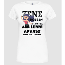 Pólómánia Az lehetsz ami lenni akarsz GITÁROS - Női Kerek nyakú Póló női póló
