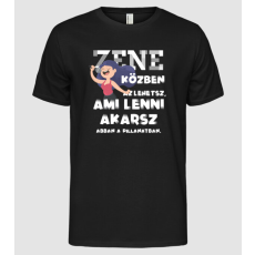 Pólómánia Az lehetsz ami lenni akarsz lght GITÁROS - Férfi Alap póló