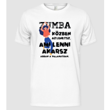 Pólómánia Az lehetsz ami lenni akarsz ZUMBA - Férfi Alap póló férfi póló