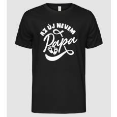 Pólómánia Az új nevem  papa - Férfi Alap póló