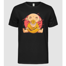Pólómánia Baby Buddha cumival vicces póló - Férfi Alap póló férfi póló
