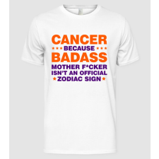 Pólómánia Badass zodiac CANCER - Férfi Alap póló férfi póló