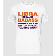 Pólómánia Badass zodiac LIBRA - Férfi Alap póló