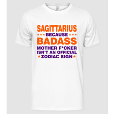 Pólómánia Badass zodiac SAGITTARIUS - Férfi Alap póló férfi póló