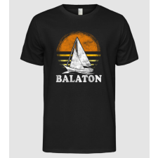Pólómánia Balaton retro vitorlás - Férfi Alap póló férfi póló