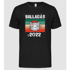 Pólómánia Ballagó cica 2022 - Férfi Alap póló