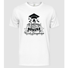 Pólómánia Ballagó Család fekete KERESZTANYA - Férfi Alap póló férfi póló