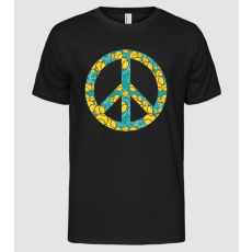 Pólómánia Baseball Peace Jel - Férfi Alap póló