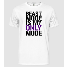 Pólómánia beast mode is my only mode_1558 - Férfi Alap póló