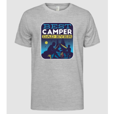 Pólómánia Best Camper Dad - Legjobb Kempingező Apa - Férfi Alap póló férfi póló