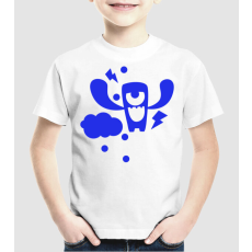 Pólómánia blue art - Uniszex Gyerek Póló