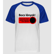 Pólómánia Bocs lányok - Férfi Baseball Póló