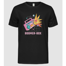 Pólómánia Boomer Box Magnó Retró - Férfi Alap póló férfi póló